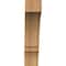 Ekena Millwork 5 1/2"W x 24"D x 24"H Balboa Smooth Knee Brace, Western Red Cedar BRC06X24X24BOA00SWR - alternate 2